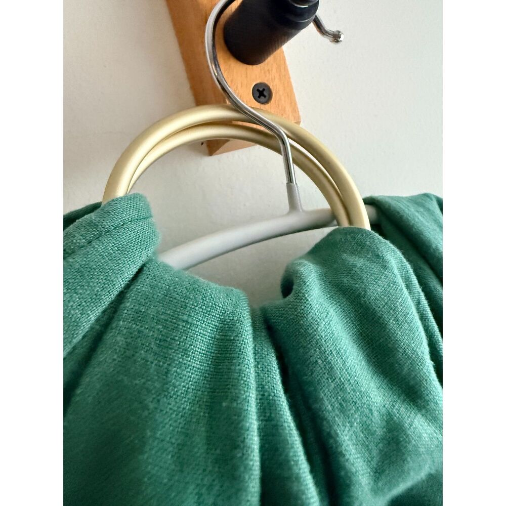 WildBird green linen ring sling (gold-toned rings) - Picture 3 of 3